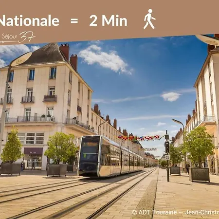 #-central Rdc - Plein Centre - Tout Se Fait A Pied Tours